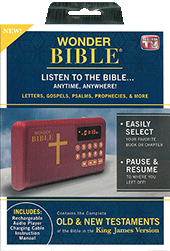 Wonder Bible Audio Player: Complete Bible by King James Version