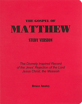 The Gospel of Matthew by Stanley Bruce Anstey