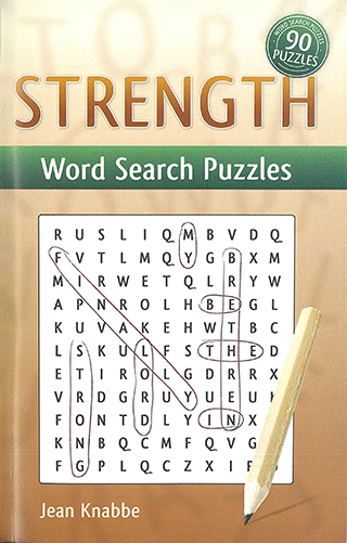 Strength Word Search Puzzles by Jean Knabbe