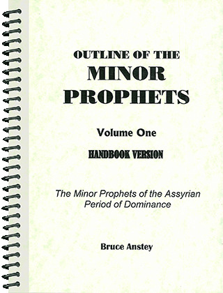 Outline of the Minor Prophets: Volume 1, Hosea - Nahum by Stanley Bruce Anstey