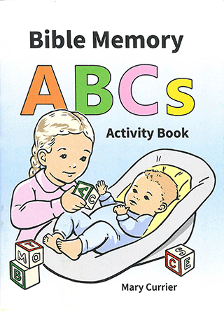 Bible Memory ABCs Activity Book by Mary Currier