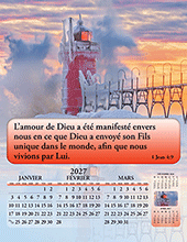 2027 French Joyful News Gospel Calendar: SF4