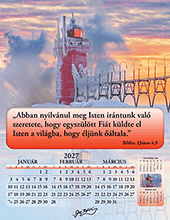 2027 Hungarian Joyful News Gospel Calendar: SF4