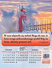 2027 Polish Joyful News Gospel Calendar: SF4