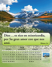 2026 Spanish Joyful News Gospel Calendar