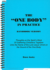 The One Body in Practice by Stanley Bruce Anstey