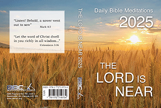 2025 The Lord Is Near Calendar: Daily Bible Meditations