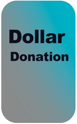 Dollar DONATION to BTP: GIFT, per Quantity Specified