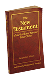 TBS Paragraphed Coat Pocket New Testament: 55/SBG by King James Version
