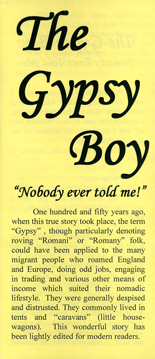 The Gypsy Boy: Nobody Ever Told Me