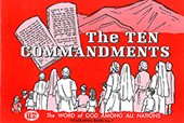 The Ten Commandments: Outline Texts Colouring book #7 by TBS
