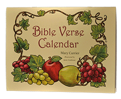 Bible Verse Calendar, Appointment Style: A Children's Make-Your-Own Coloring Calendar by Mary Currier