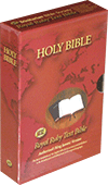 Cambridge Royal Ruby Compact Text Bible: TBS 31UT/BK by King James Version