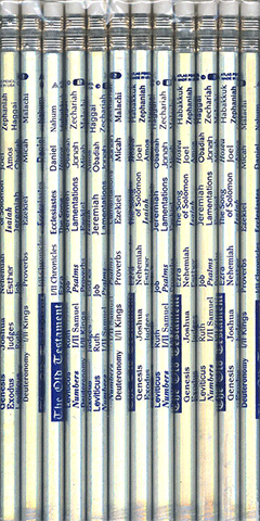 Books of the Bible Pencil: Dozen Pack by Swanson
