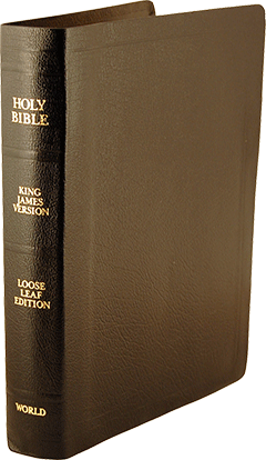 World Loose-Leaf Reference Bible: L21N by King James Version