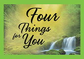 2027 Four Things for You Tract Card