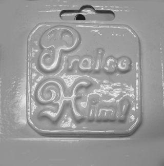 Plaster Casting Mold: Praise Him