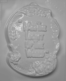 Plaster Casting Mold: I am the Light of the world.