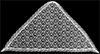 White Senorita Extra-Large Triangle Mantilla by Northland Lace