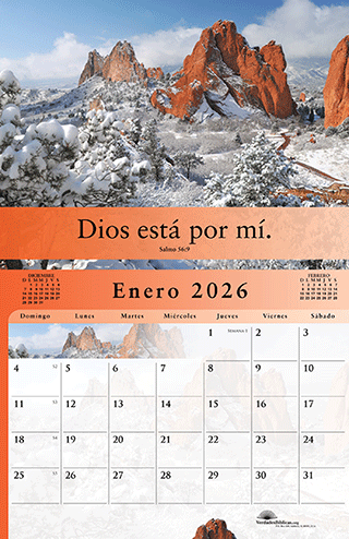 2026 Spanish Calendario El Evangelio de Paz: Para Creyentes