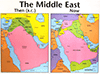 The Middle East: Then and Now Wall Chart by Rose Publishing