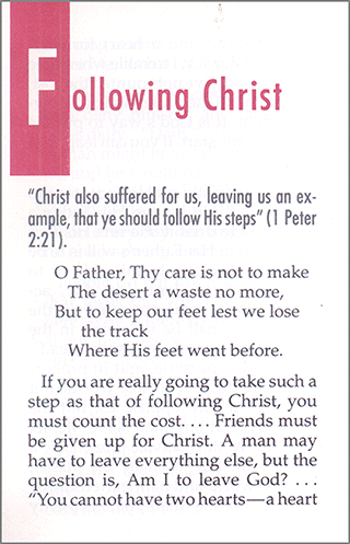 Following Christ by John Nelson Darby