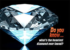 Do You Know: What's the Heaviest Diamond Ever Found?