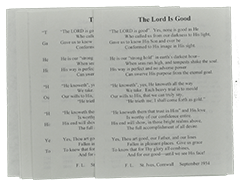 The Lord Is Good by Frederick W. Lavington