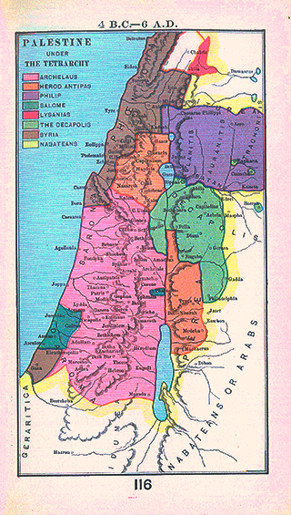 Israel Time of the Tetrarchy