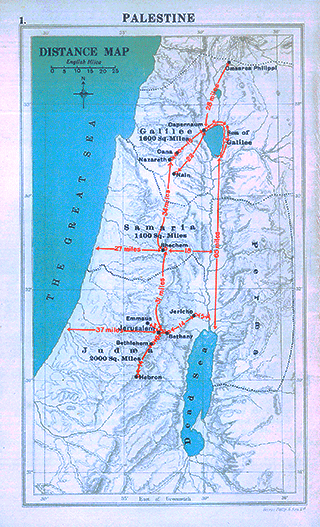 Israel Distances