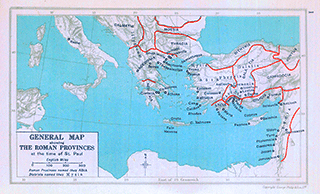 Roman Provinces Time of Paul