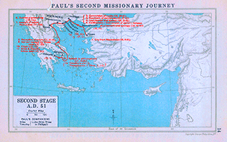 Paul's 2nd Missionary Journey-Part 2