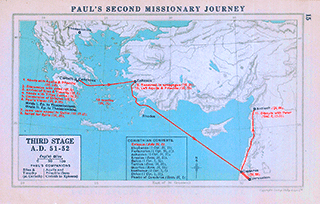 Paul's 2nd Missionary Journey-Part 3