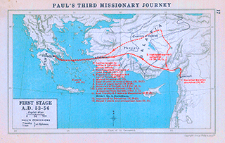 Paul's 3rd Missionary Journey-Part 1