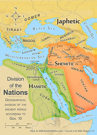 Divisions of the Nations