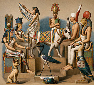 Egyptian Idols - to be cropped