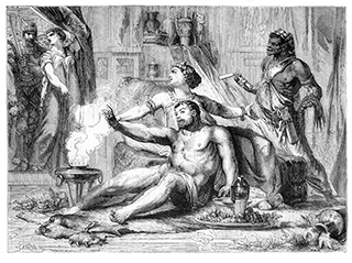 Samson Betrayed by Delilah