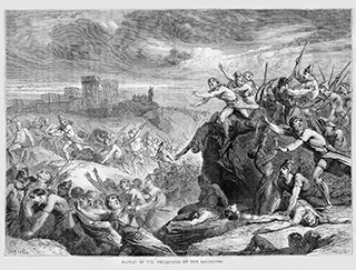 Israelites Defeating the Philistines