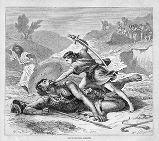 David Slaying Goliath