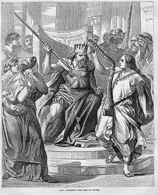 Saul Attempts to Kill David