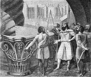 The Building of the First Temple on Mt