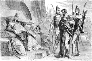 Zedekiah Before the King of Babylon