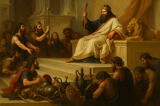 Solomon in all his Glory