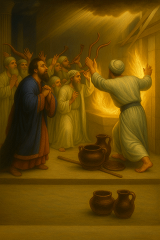 Solomon and the Priests and Levites Before