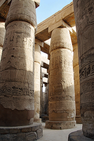 Ruins at Karnak, Thebes