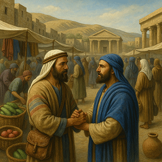 Judah Selling on the Sabbath