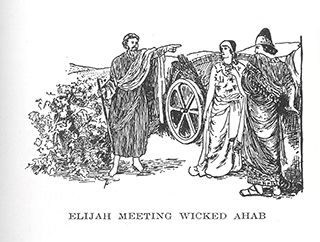 Elijah Meeting Wicked Ahab