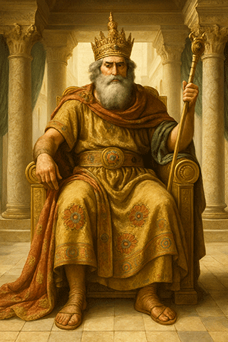 King Ahasuerus