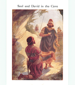 Saul and David in the Cave