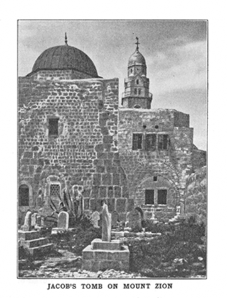 Jacob's tomb on mount Zion